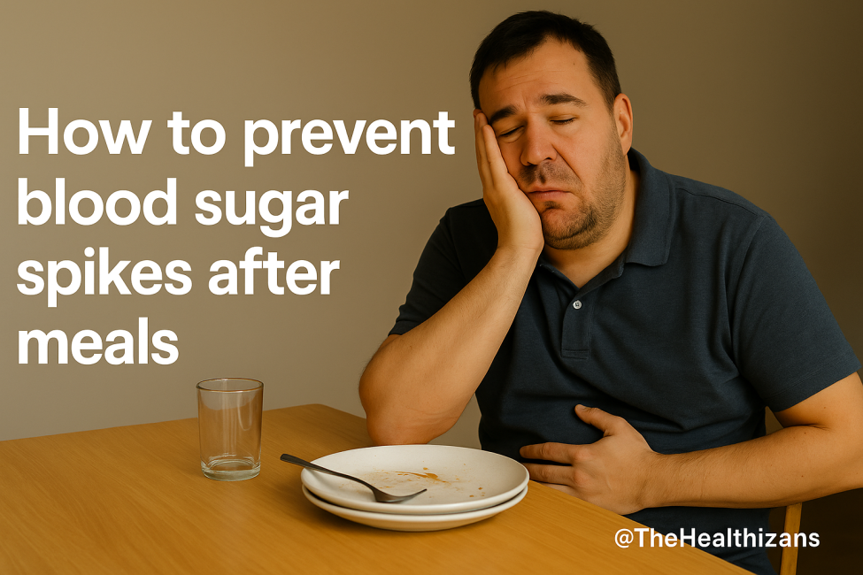 how to prevent blood sugar spikes after meals