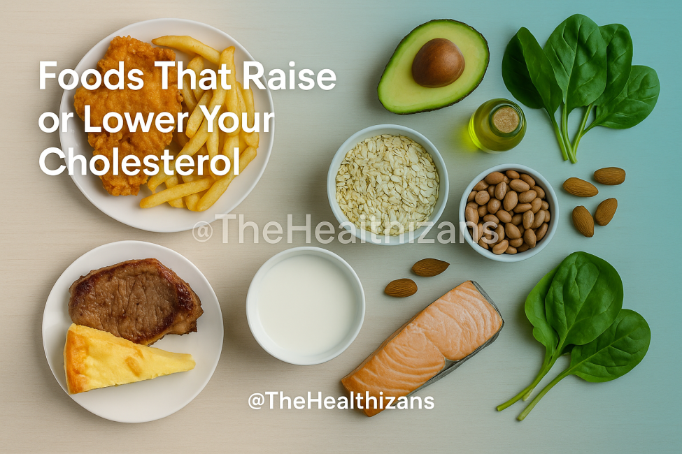Foods That Raise or Lower Your Cholesterol