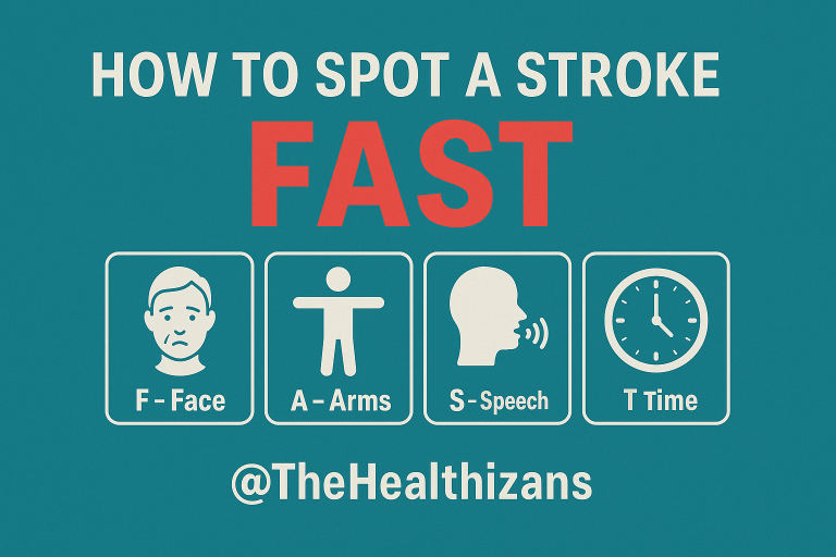 how to spot a stroke fast / spot a stroke fast