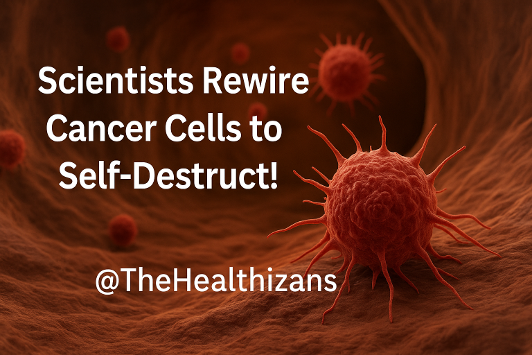 Scientists Rewire Cancer Cells to Self-Destruct