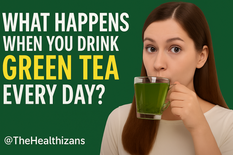What happens when you drink green tea everyday