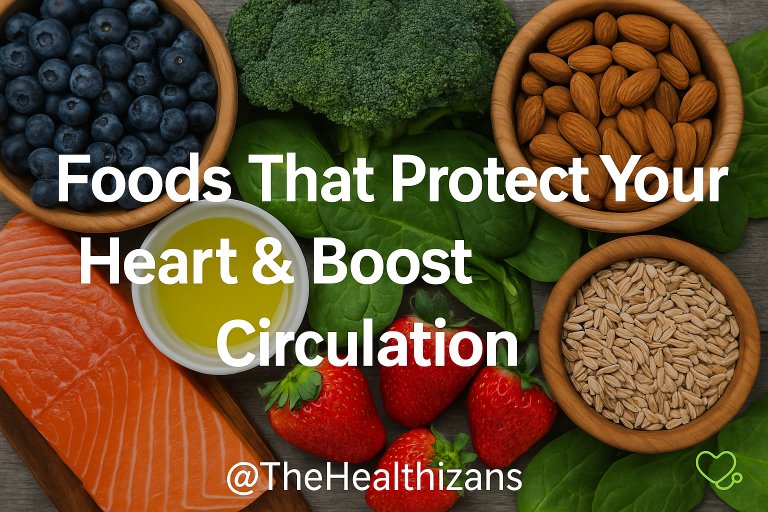 Discover which foods naturally protect your heart and improve circulation by lowering blood pressure, boosting good cholesterol, and reducing inflammation.