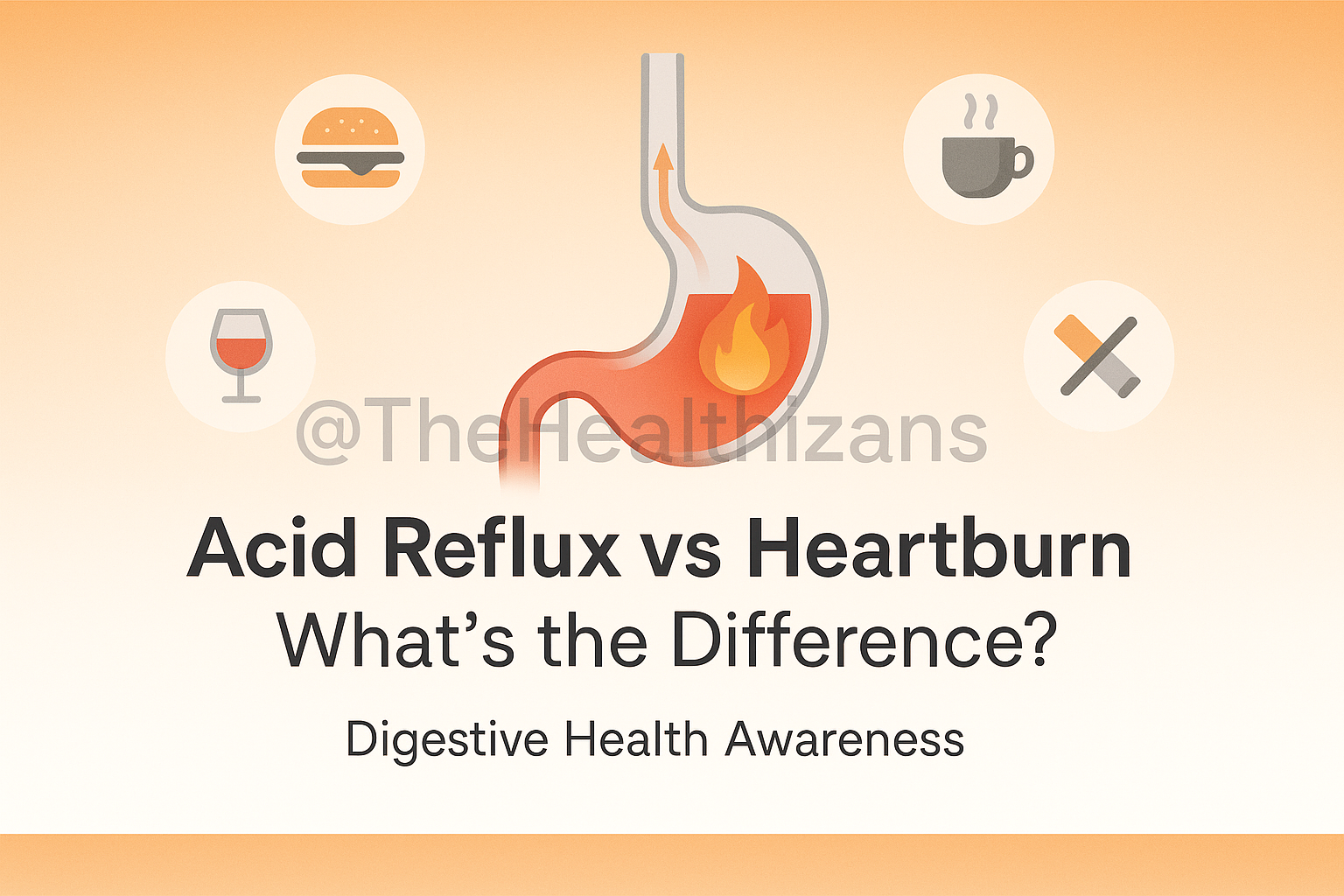 Acid Reflux vs Heartburn: What’s the Difference?