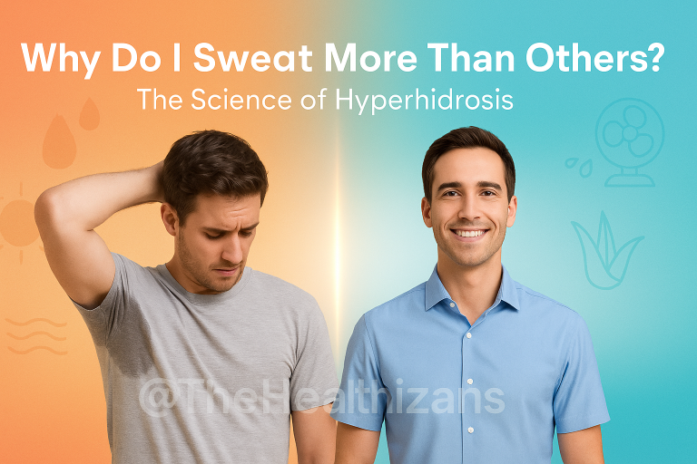 Why Do I Sweat More Than Others - The Science of Hyperhidrosis