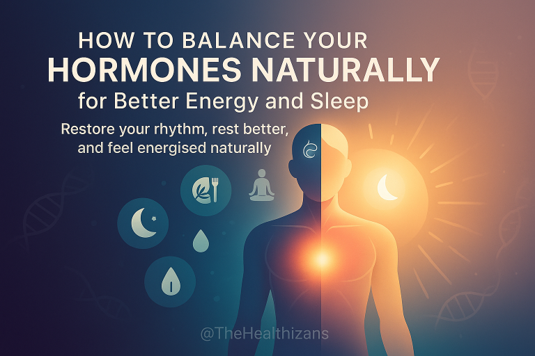 How to Balance Your Hormones Naturally for Better Energy and Sleep