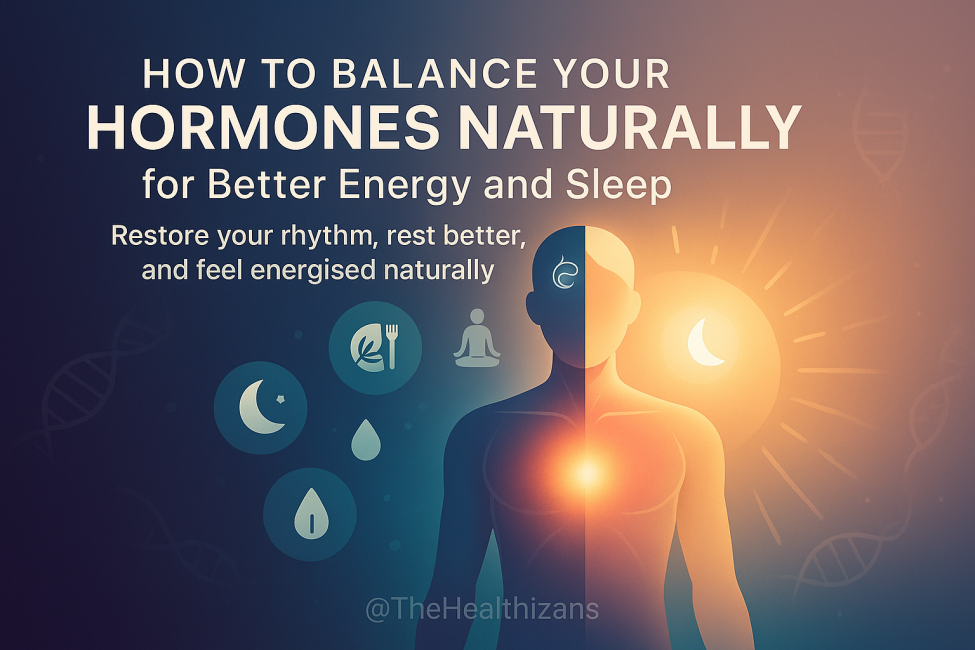 How to Balance Your Hormones Naturally for Better Energy and Sleep