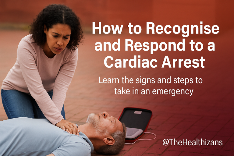 Learn how to recognise and respond to a cardiac arrest — quick CPR and AED action can save a life before help arrives