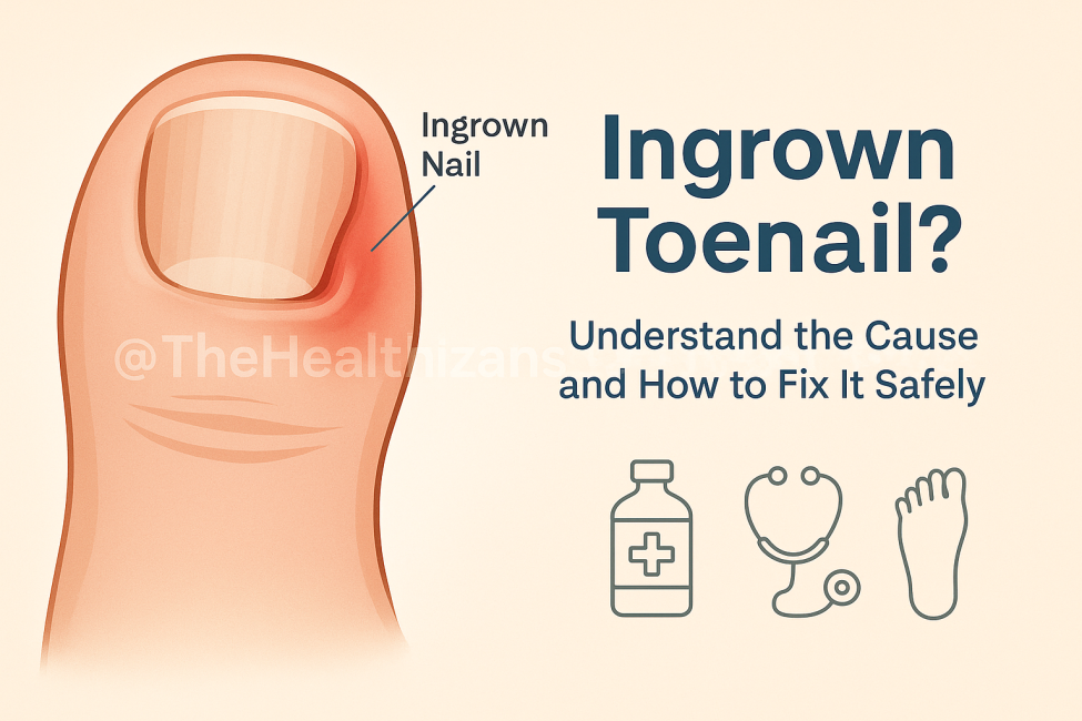 Ingrown Toenails: Causes, Symptoms, and Simple Home Remedies