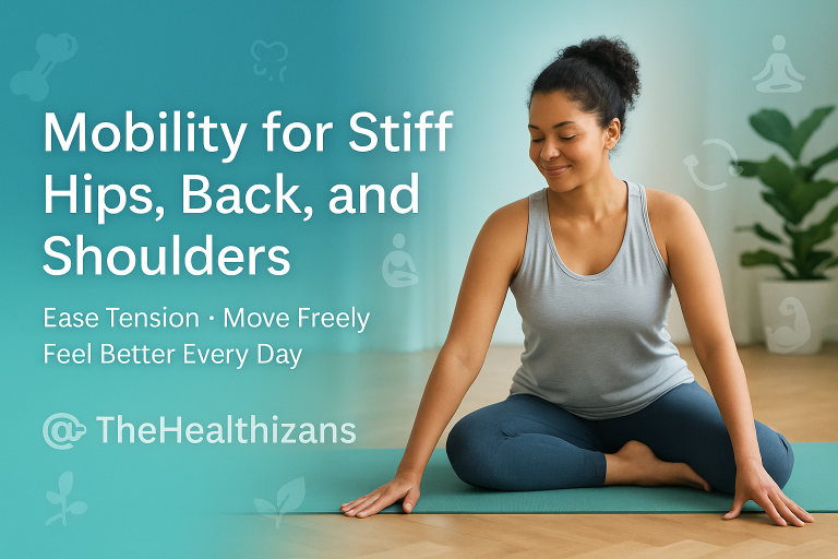 Mobility for Stiff Hips, Back, and Shoulders
