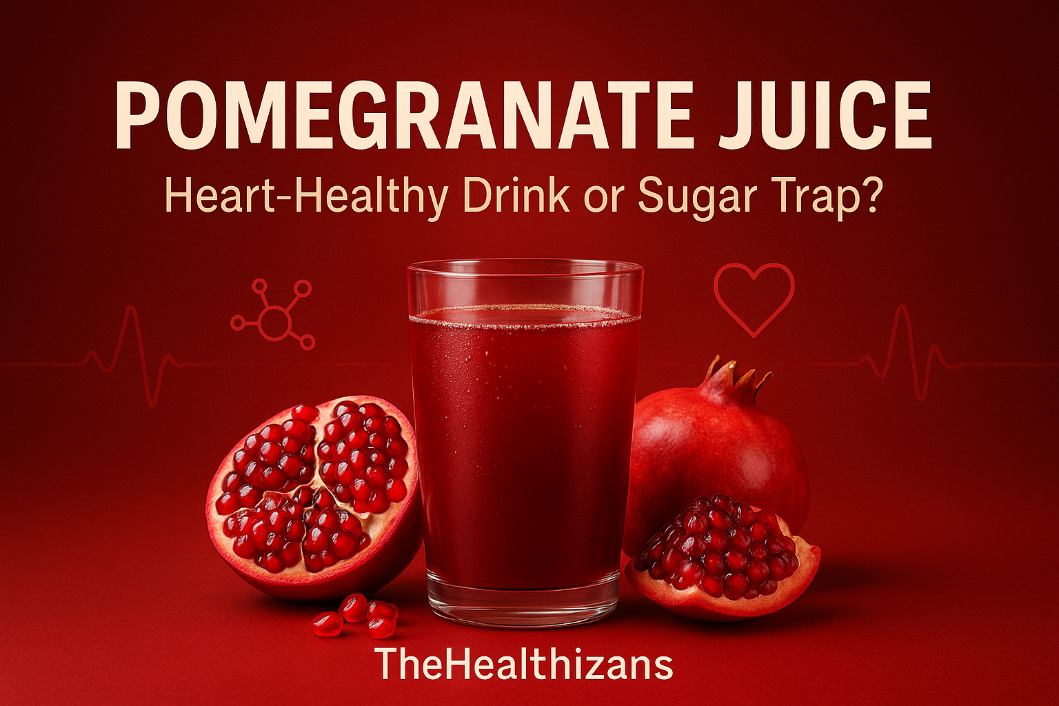 Pomegranate Juice: Heart-Healthy Drink or Sugar Trap?