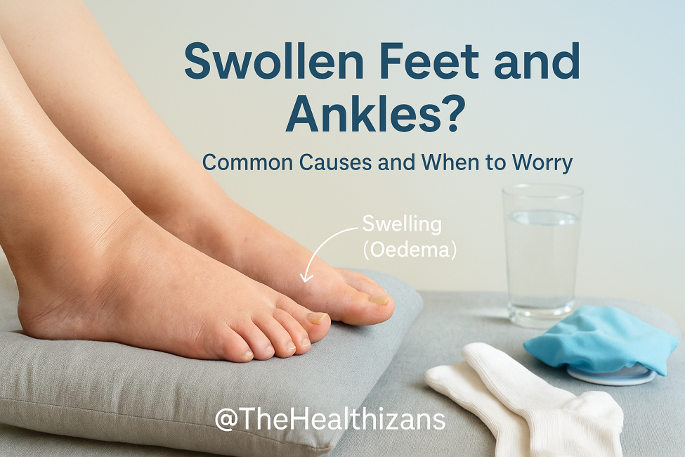 Swollen Feet and Ankles: Common Causes and When to Worry