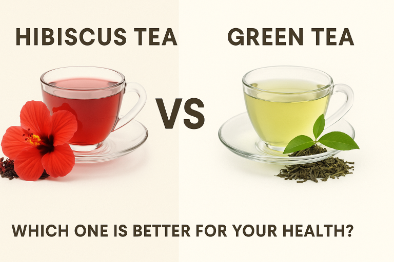 Hibiscus Tea vs Green Tea: Which One Is Better for Your Health?