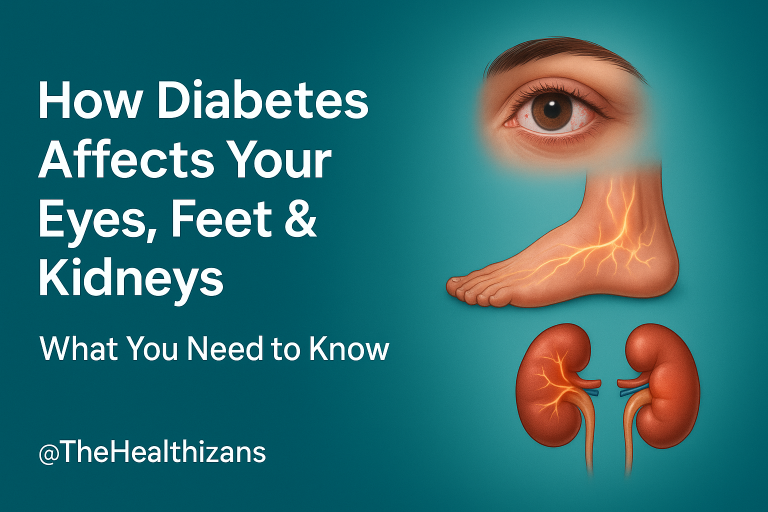 How Diabetes Affects Your Eyes, Feet, and Kidneys
