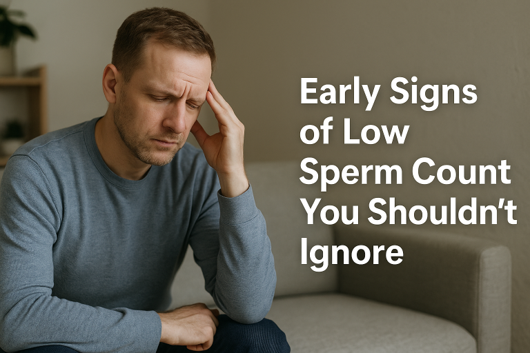 Early Signs of Low Sperm Count You Shouldn’t Ignore