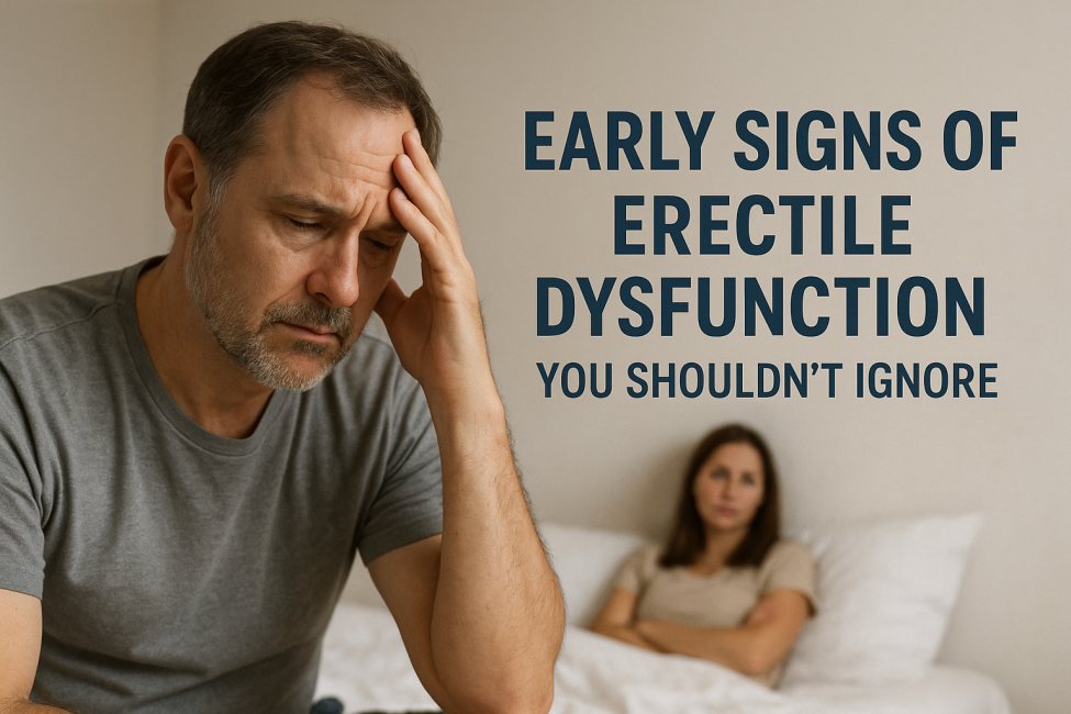 Early Signs of Erectile Dysfunction You Shouldn’t Ignore