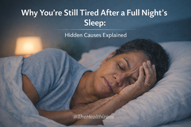 Why You’re Still Tired After a Full Night’s Sleep